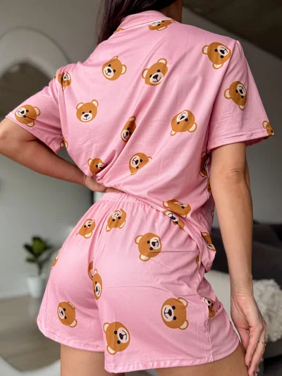Pijama Camisero Teddy
