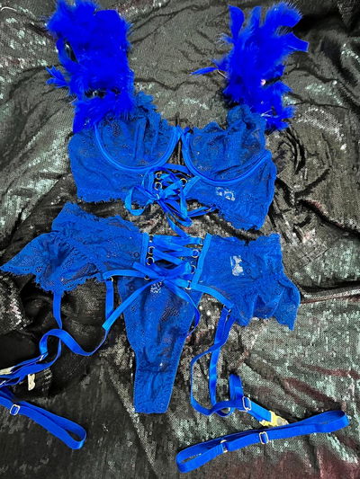 Conjunto importado Diva Azul