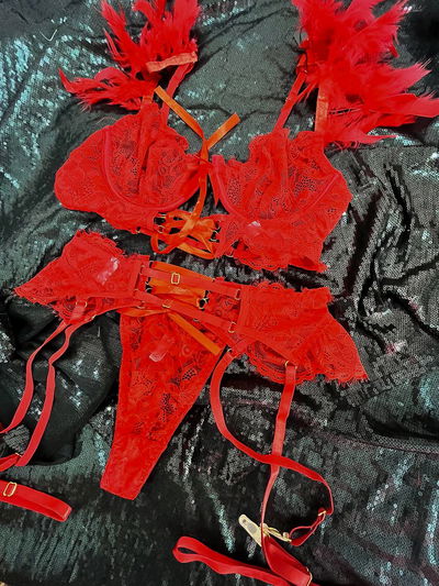 Conjunto importado Diva Rojo