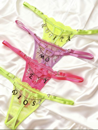 Pack de hilo frases fluo (3U)