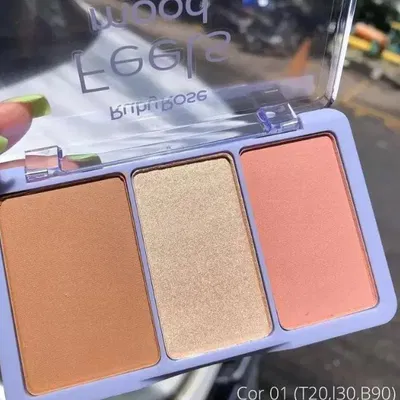 Paleta Feels Mood (Rubor - Contorno - Iluminador) - Ruby Rose