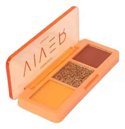 Mini paleta de sombras Viver 02 - Ruby Rose