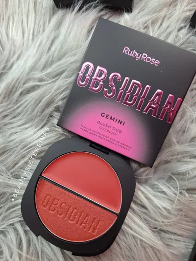 Rubor Duo Gemini 02 - OBSIDIAN Ruby Rose