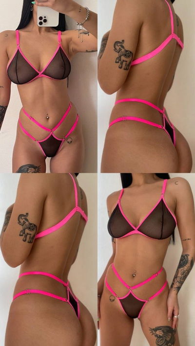 Conjunto tul NYR doble 