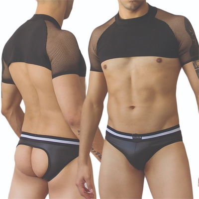 Remera corta
