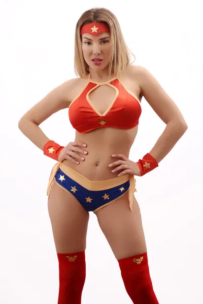 Disfraz de Mujer Maravilla Pasionel