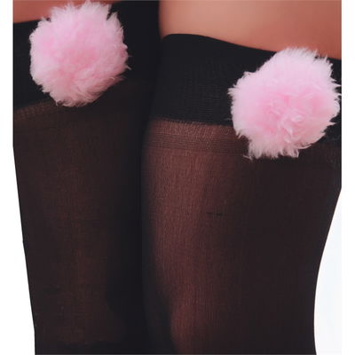 Bucaneras con pompon rosa