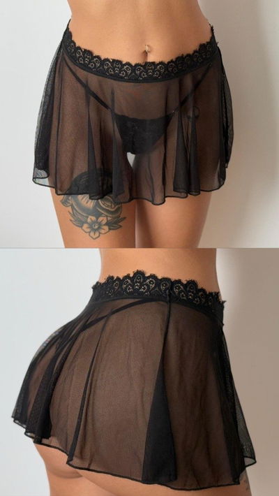 Pollera de tul 
