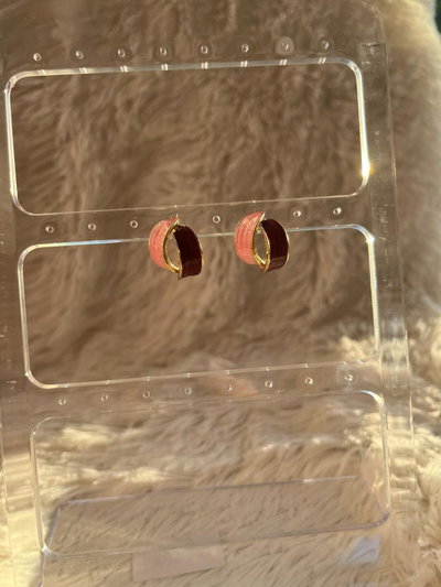 PASANTE MEDIA ARGOLLA COMBINADOS ROSA Y BORDO 