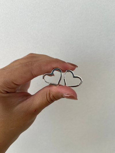 ARGOLLAS CORAZÓN GRANDE