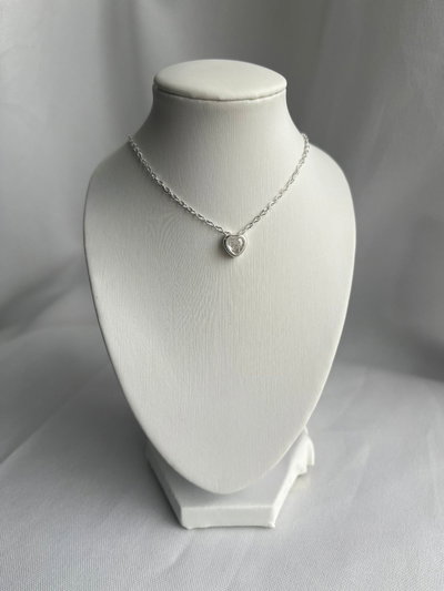 CORAZÓN CUBIC BLANCO