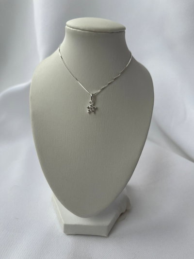 FLOR CON MICROPAVE COLGANTE