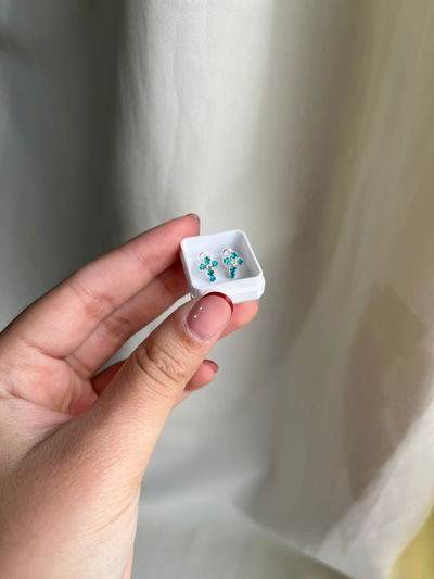 CRUZ CELESTE Y BLANCO 