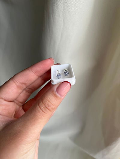CORAZÓN CUBIC LILA PEQUEÑO