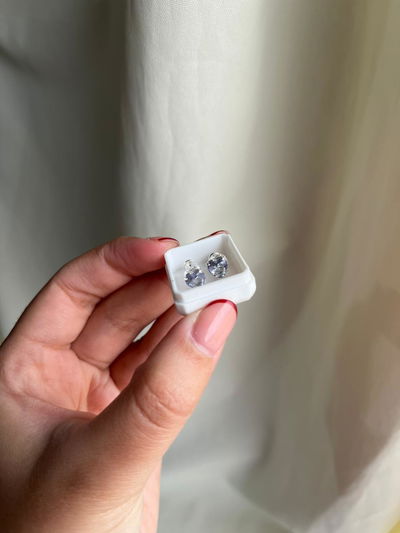 CORAZÓN CUBIC LILA GRANDE
