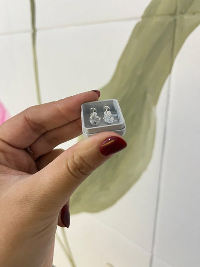 CORAZÓN CON CUBIC BLANCO 
