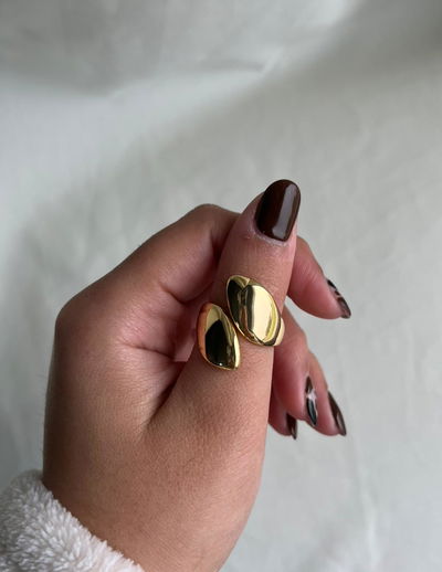 ANILLO CHUNKY CRUZADO
