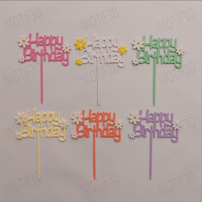 Pinche Topper Happy Birthday Chico Margarita 