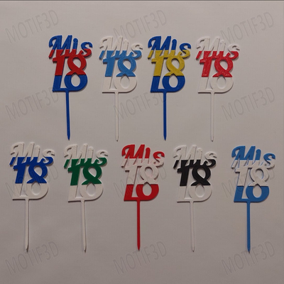 Pinche Topper Mis 18 2 Colores