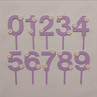 Numeros Margarita Lavanda