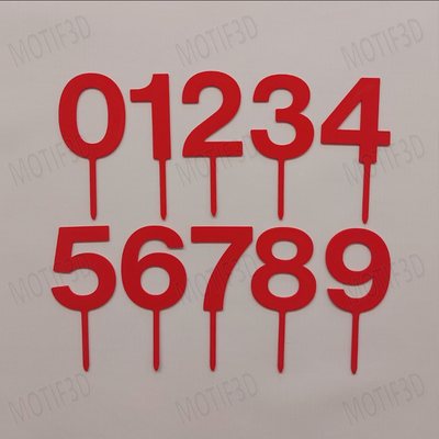 Numeros Rojo