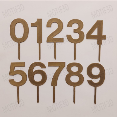 Numeros Bronce