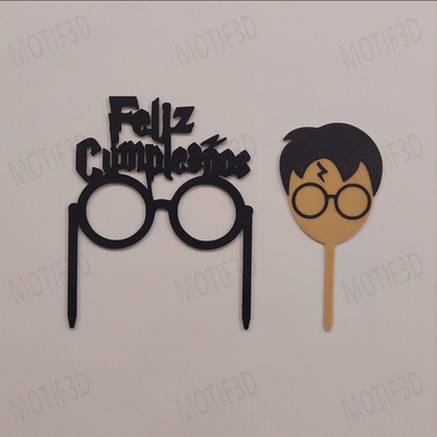 Topper Harry Potter 6cm y 9cm