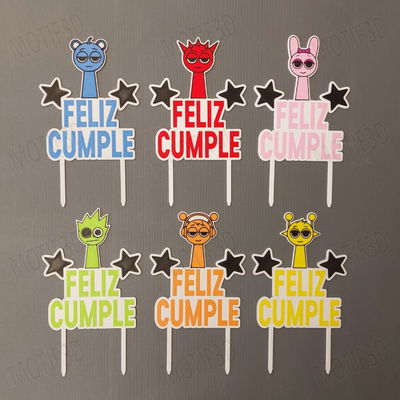 Topper Sprunky Feliz Cumple