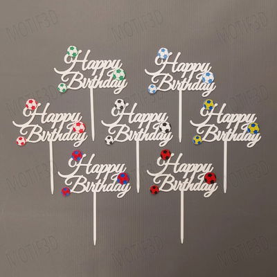 Topper Happy Birthday Grande Pelota