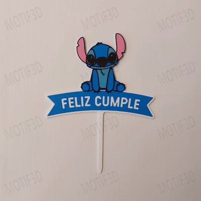 Topper Stitch Feliz Cumple Chico