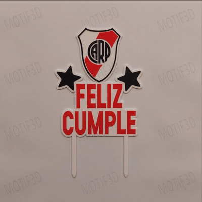 Pinche Topper River Feliz Cumple