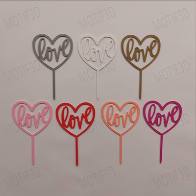 Pinche Topper Love Modelo 2