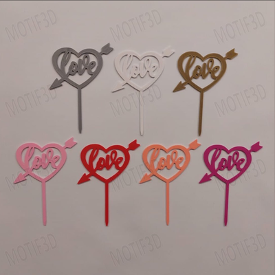 Pinche Topper Love Flecha