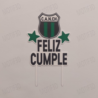 Topper Chicago Feliz Cumple