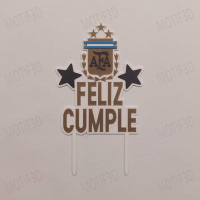 Topper AFA Feliz Cumple