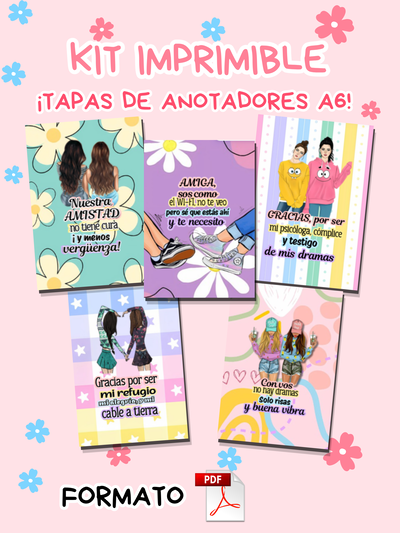 TAPAS ANOTADORES A6 DIA DEL AMIGO