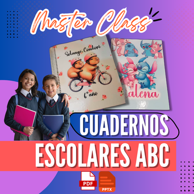 MASTERCLASS CUADERNOS ESCOLARES ESTILO ABC