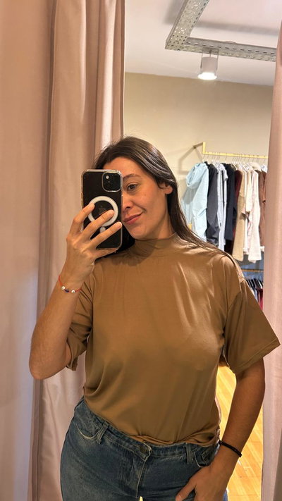 Basic media polera