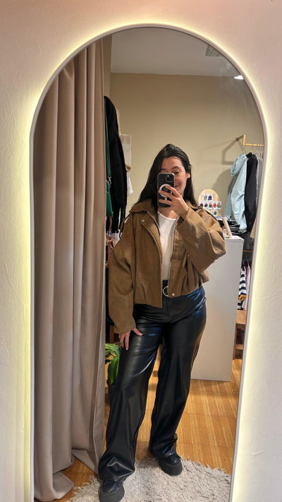 Wide Leg ecocuero