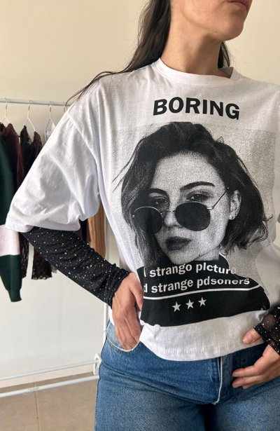 Remera Boring CROP