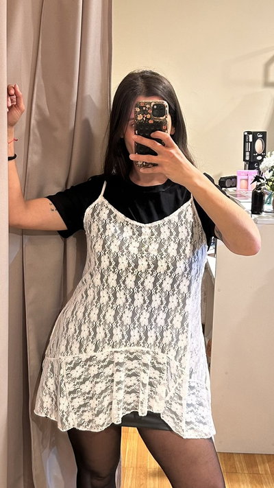 Musculosa encaje
