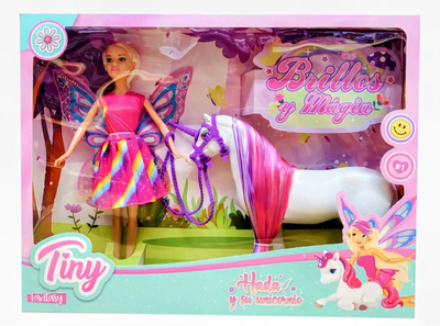 Muñeca Tiny con caballo