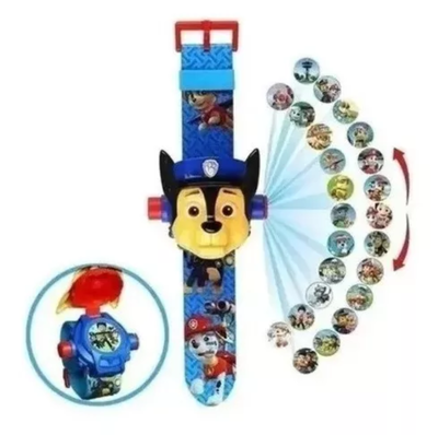 Reloj pulsera con proyector 