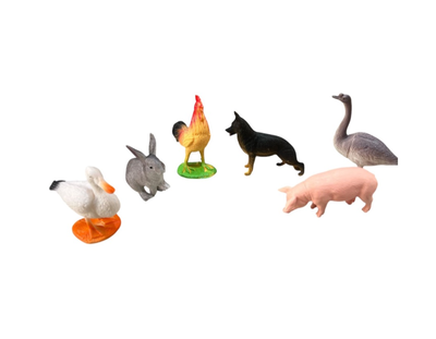 Animales de la granja x 6