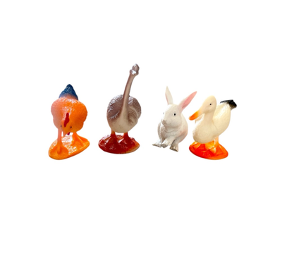 Animales de la granja x 4 
