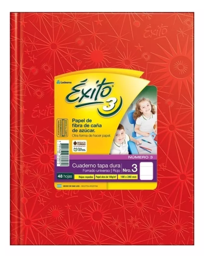 Cuaderno Exito tapa dura 
