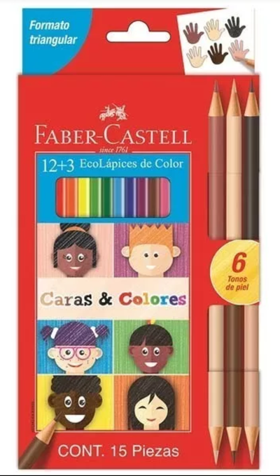 Lápices Faber -Castell x 12+3