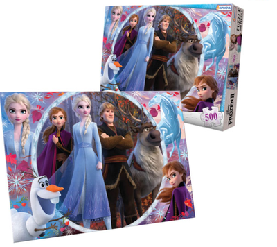 Puzzle Frozen llx 500 piezas 