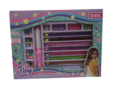 Set para cabello con trenzas 