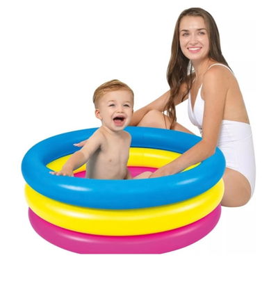 Pileta redonda 3 aros .76cmx25cm